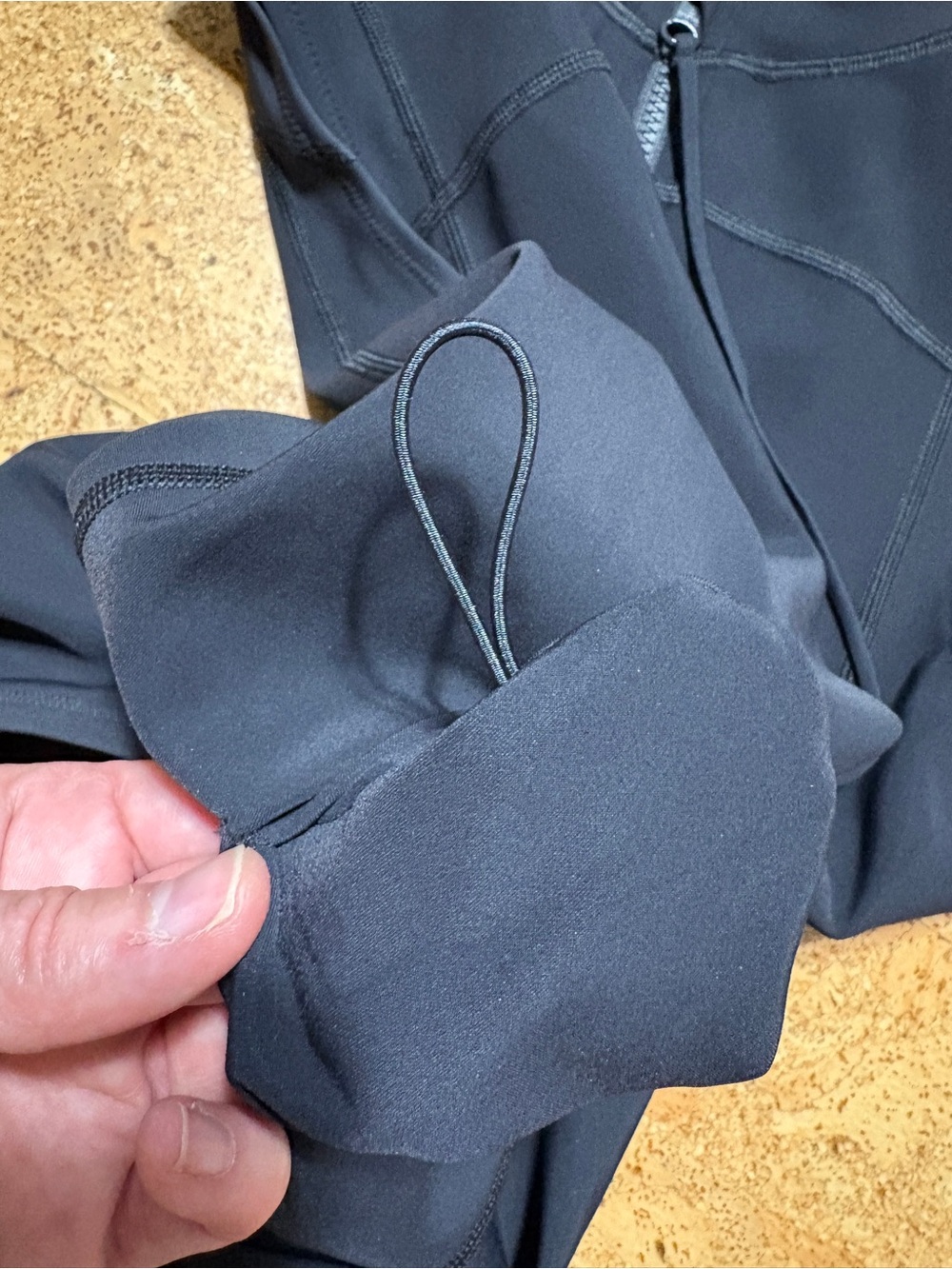 Lululemon Zip-Back Paddle Suit In black Sz 6 - Picture 8 of 15